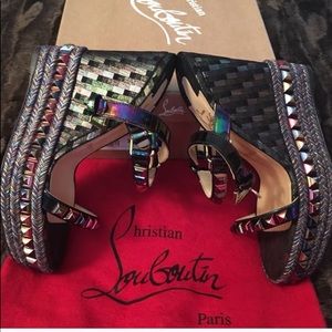 Christian Louboutin Multicolored Wedges